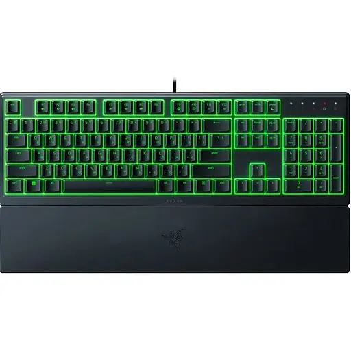 Клавіатура Razer Ornata V3 X UKR Black, підсвічування RGB, USB, кабель 2м, 443 x 144 x 31 мм (RZ03-04471900-R371)