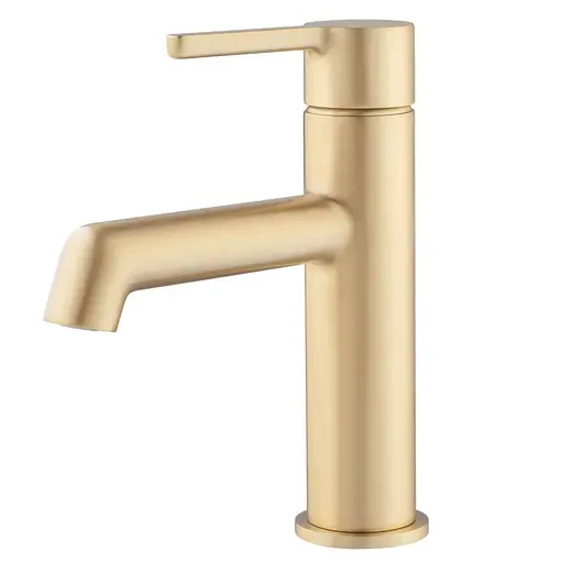 Смеситель для умывальника Koer KB-10029-12 матовое золото KR5501 - фото 1