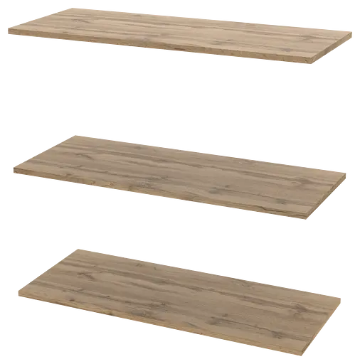 Полка для одежды Doros Promo Дуб Сонома 3шт. 86.7х35х1.6 (41516028)