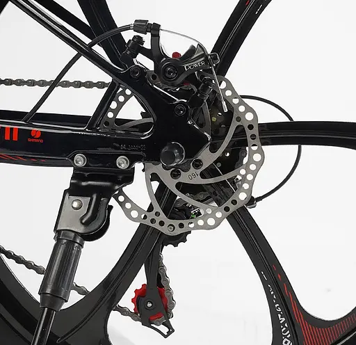 Велосипед Спортивний 24" MN-24255 Corso "MAGNUM", рама магнієва 11'', обладнання Shimano 21 швидкість, зібраний на 75% (6800077242556) - фото 5