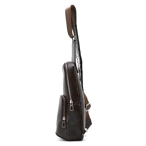 Шкіряна сумка-слінг Grande Pelle 31х20х7 см sum0025545 - фото 6