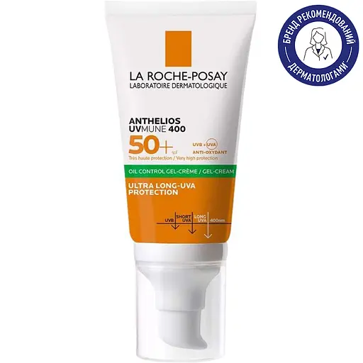 Матирующий гель крем La Roche-Posay Anthelios XL SPF 50+ 50 мл (M9159301) - фото 2