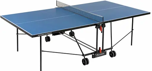 Теннисный стол Garlando Progress Outdoor 4 mm Blue (C-163E) - фото 1