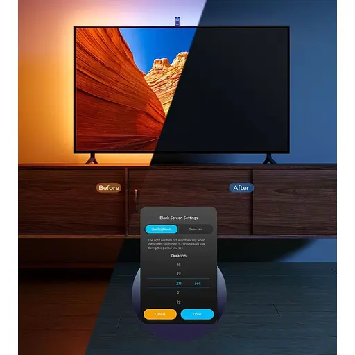 Набір адаптивного підсвічування Govee Backlight 3 Lite H6097 40-50" (H60973D1) [132303] - фото 9