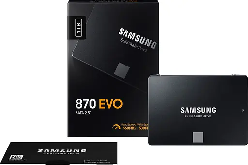 SSD накопичувач Samsung 870 EVO 1TB (MZ-77E1T0BW) [81644] - фото 6