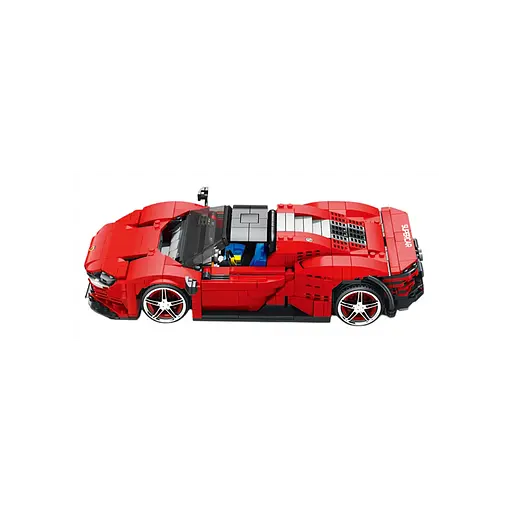 Конструктор дитячий Спортивний автомобіль Sports Car Red Building Blocks 1168 шт - фото 3