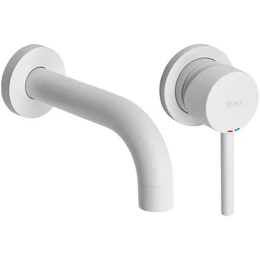 Смеситель для умывальника Rea Lungo + Box скрытого монтажа white mat REA-B9559 Белый матовый - фото 1