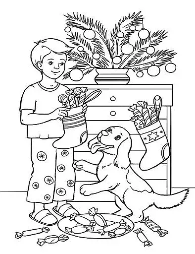 Велика книга розмальовок : Зимові свята - фото 5