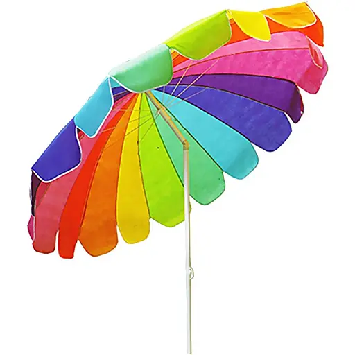 Зонт садовый Jumi Garden 220см цветной