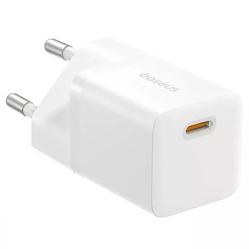 СЗУ Baseus GaN5 Fast Charger (mini) PD20W (1USB-C) + кабель Type-C to Type-C (P10110900113) - фото 5