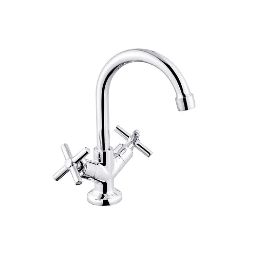 Смеситель для раковины Kroner KRM Aller - C010 CV012063 Хром - фото 1