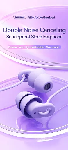 Наушники-затычки для сна Remax RM-518 Soft And Cozy, вакуумные, силиконовые ультрамягкие, Soft Touch, пассивное шумоподавление, White - фото 14