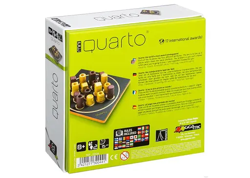 Настольная игра Gigamic Кварто Мини (Quarto Mini) (161019LK1m) - фото 2