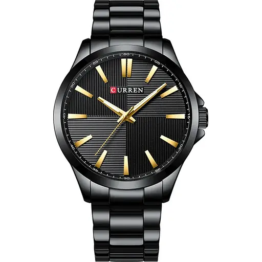Годинник наручний Curren 8322 Black (18688)