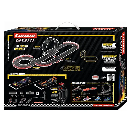 Автотрек Carrera GO!!! Супер Формула трасса 5.3 м (CR-20062604) - фото 8