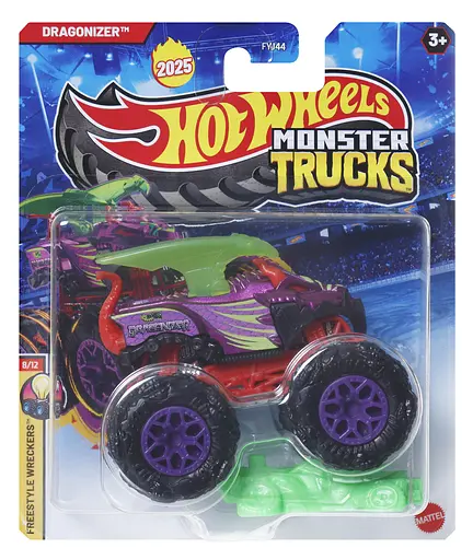 Базовая машинка-внедорожник Hot Wheels Monster Trucks, в ассортименте (FYJ44) - фото 20