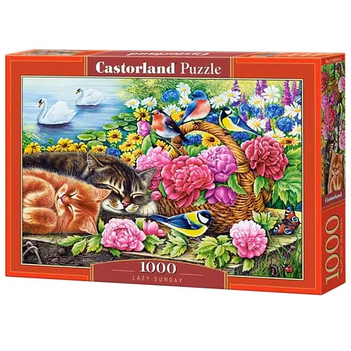 Пазл Castorland Ленивое воскресенье 1000 эл. (C-104765) - фото 1