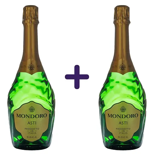 Вино игристое Mondoro Asti DOCG белое сладкое 0.75 л х 2 шт. 