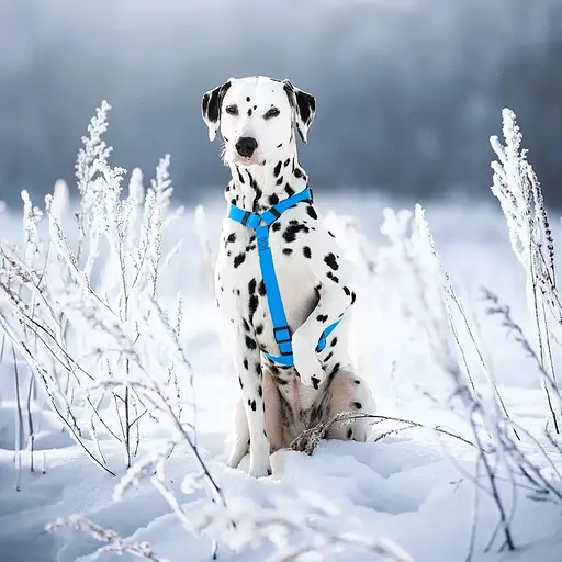 Шлея для собак Waudog Waterproof водостійка анатомічна Н-подібна з QR-паспортом, пластикова пряжка-фастекс, XL - фото 5