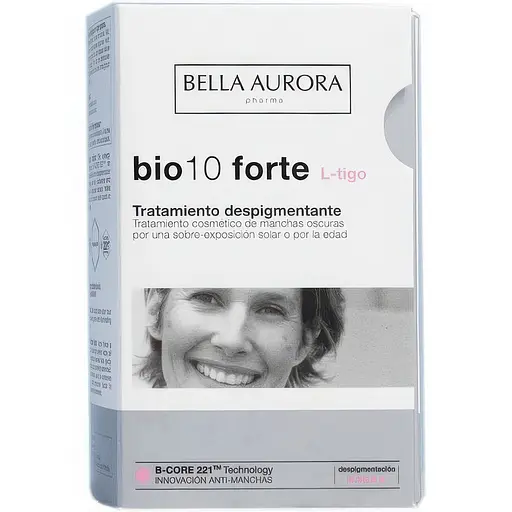 Средство Bella Auroraуро Bio 10 forte L-tigo от пигментации солнечного происхождения и возраста 30 мл - фото 1