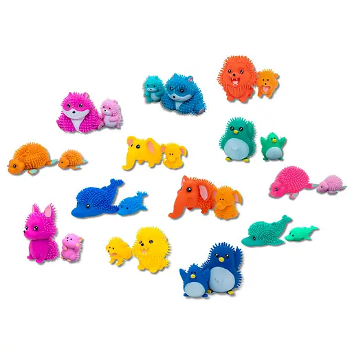 Стретч-іграшка у вигляді тварини Мила сім'я Sbabam 8/SC22 серія Softy friends - фото 2