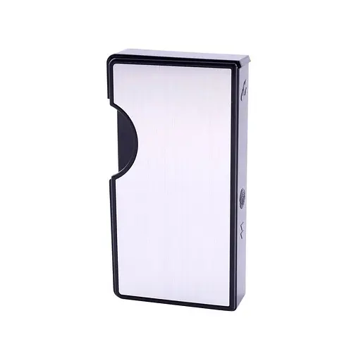 Портсигар на 10 сигарет із запальничкою FOCUS HL-154 Silver (10837) - фото 2