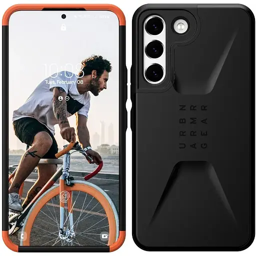 Оригінальний протиударний чохол UAG Civilian Samsung Galaxy S22 (6.1") Black 21342D114040 - фото 10