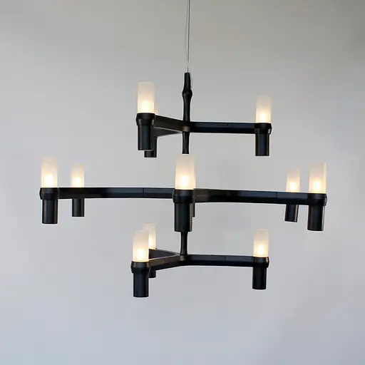 Люстра Friendlylight Crown Black FL5052 - фото 1