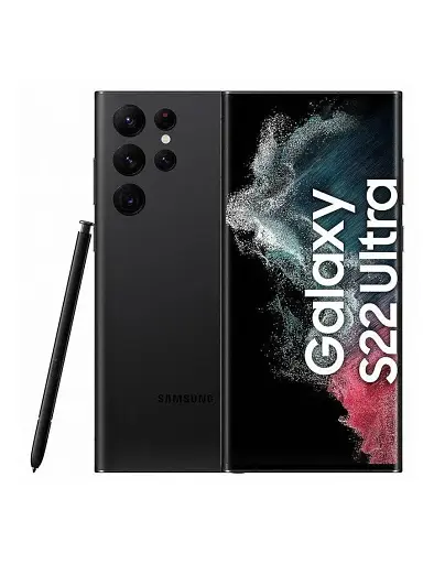 Смартфон Samsung Galaxy S22 ULTRA 5G 256GB SM-S908B/DS Phantom Black - фото 1