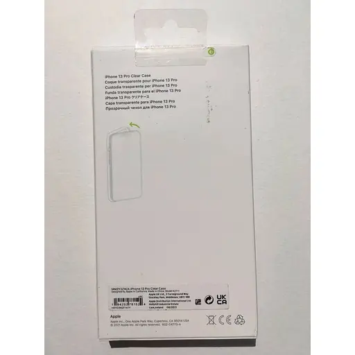 Оригинальный противоударный чехол Apple Clear Case MagSafe для iPhone 13 Pro (6.1") Прозрачный (MM2Y3ZM/A) - фото 2