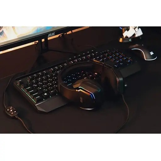 Наушники с микрофоном 2E Gaming HG315 RGB USB 7.1 Black (2E-HG315BK-7.1) - фото 5