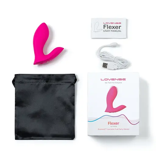 Вібратор Lovense Flexer 10.1 см рожевий - фото 6