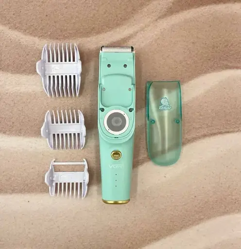 Детская машинка для стрижки с вакуумным сбором волос VGR V-151 (IPX7, Тихая) - фото 2