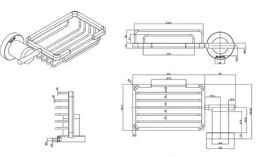 Мильниця Gappo G1802-1 - фото 6