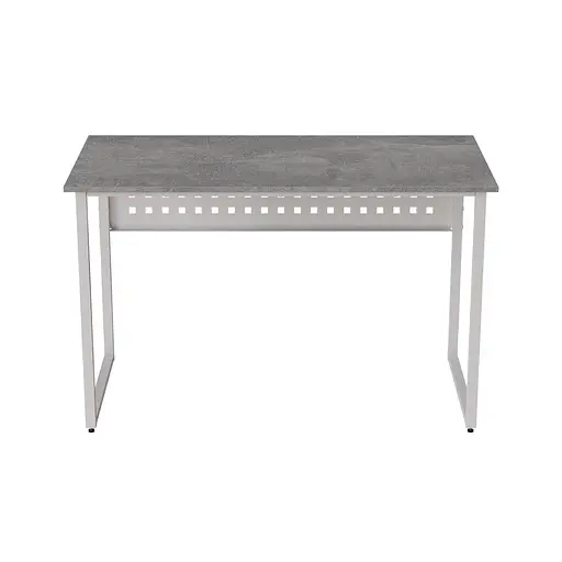 Стол письменный Майк Ferrum-decor 75x100x60 Белый металл ДСП Бетон 32 мм (FRD-106511) - фото 3