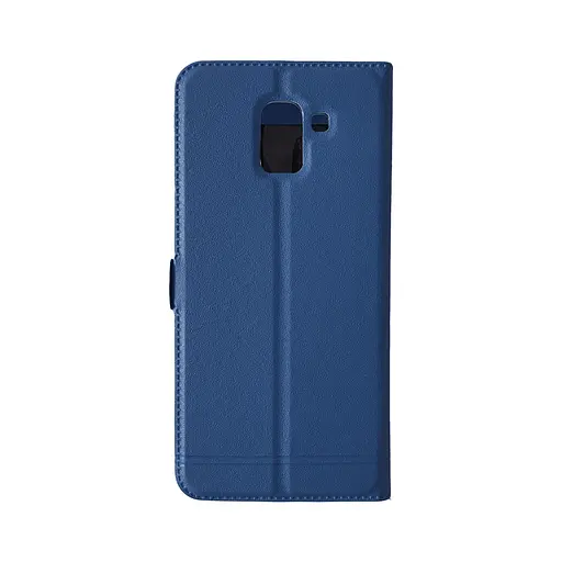 Чохол-книга Momax оригінальний для Samsung J600 J6 2018 синя - фото 3