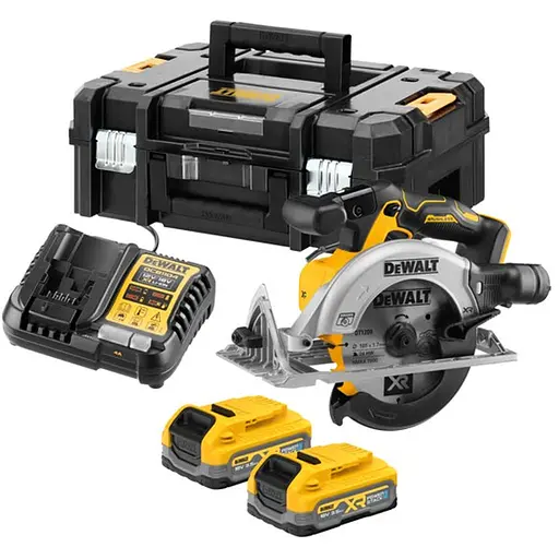 Пила дискова DeWALT акумуляторна безщіткова з АКБ та ЗП DCS565S2T - фото 1