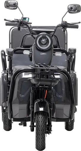 Электроскутер Трехколесный Corso "SiG-8 PRO" (1200W, 72V,28Ah) Серый - фото 5