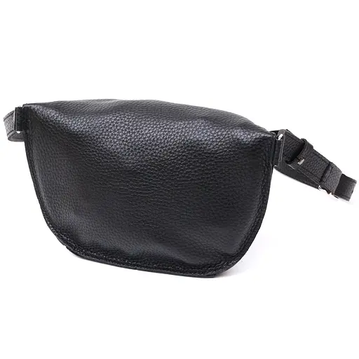 Шкіряна жіноча сумка бананка Shvigel 22х13.5х6 см sum0020201 - фото 2