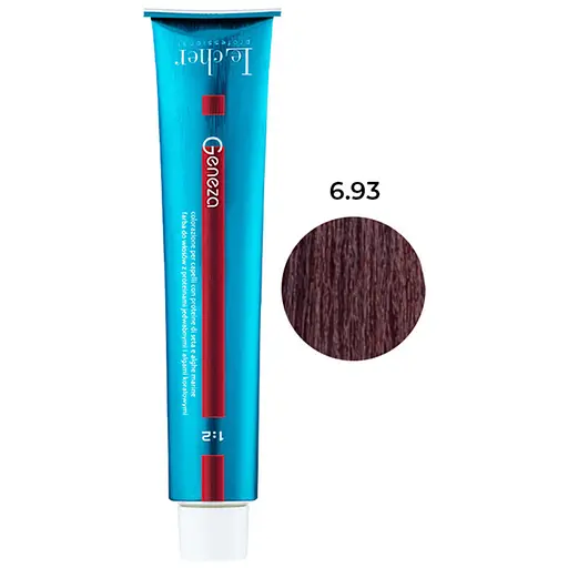 Профессиональная стойкая аммиачная крем-краска для волос Le Cher Geneza 6.93 (6BS) Мокате 100 мл - фото 1