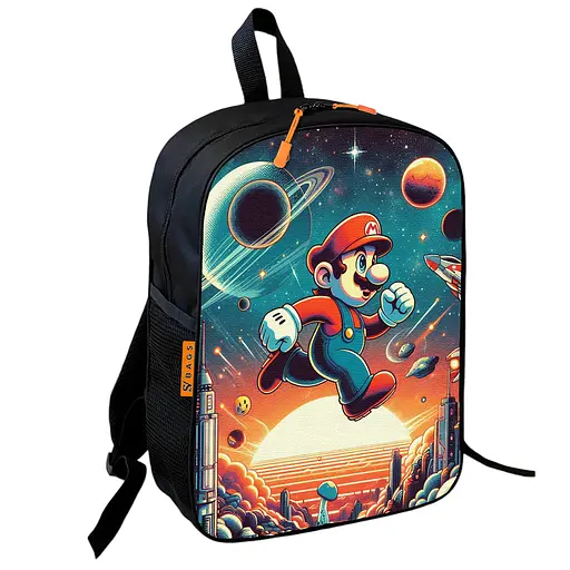 Рюкзак школьный детский Супер Марио «Super Mario» 36х27 см для мальчика (01073)