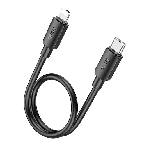 Кабель HOCO X96 Hyper PD charging data cable iP (L=0.25M) Black - фото 1