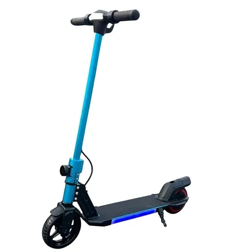 Детский электросамокат GIANT ES2 LED Max голубой с LED-подсветкой (модель 2025 года) - фото 1