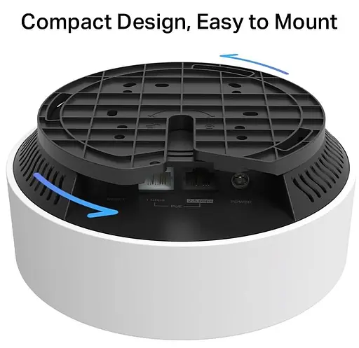 Роутер TP-Link Mesh Deco X50 PoE AX3000 1Pcs White 802.11ax (Deco-X50-PoE-1-pack) - фото 7