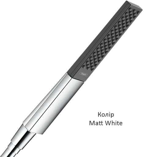 Ручной душ Hansgrohe Rainfinity 1jet Matt White 26866700, Белый матовый - фото 2