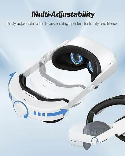 Ремінець для акумулятора SUPERUS для Quest 2 з гарнітурою - фото 3