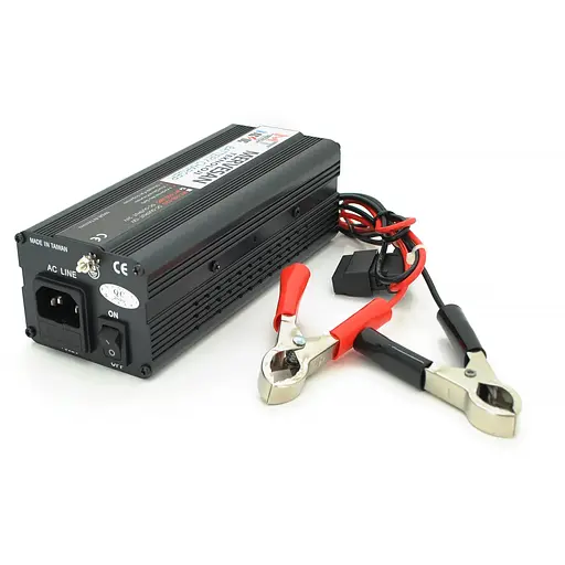 Зарядное устройство для Mervesan MT-150-24C для аккумулятора 24V-6A, зажимы, Q16