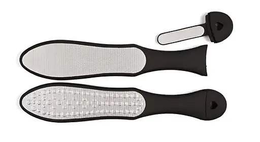 Тертка для п'ят Salon Professional Footfile 5800 лазерна професійна двостороння пемза для педикюру - фото 2