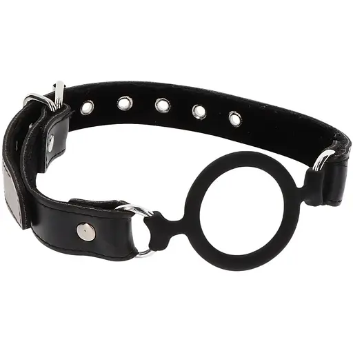 Кляп Taboom Open Ring Gag 58 см чорний