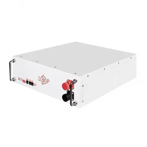 Аккумулятор LogicPower LiFePO4 51,2V - 100 Ah (5120Wh) (BMS SP 100A/50А) RM RS485/CAN LCD WH - фото 2